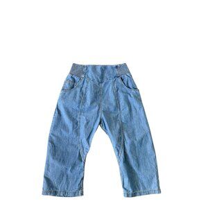 Free People We The Free The Lunan Crop Harem Jeans Large